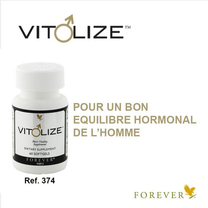 Forever VITOLIZE Homme & Femme – Vitalité, Hormones, Bien-être 💑